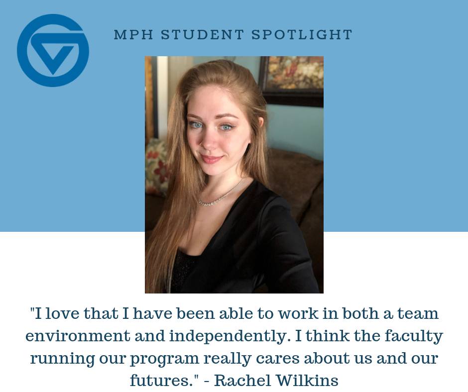 Rachel Wilkins '19, says, "I love that I have been able to work in both a team environment and independently. I think the faculty running our program really cares about us and our futures."